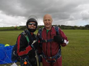 Stephen’s charity skydive thanks