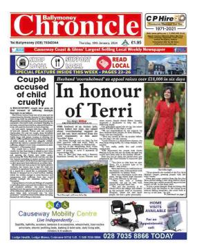 Ballymoney Chronicle, in shops now