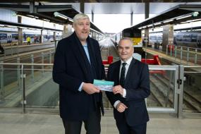 O’Dowd welcomes commencement of rail services at Grand Central Station
