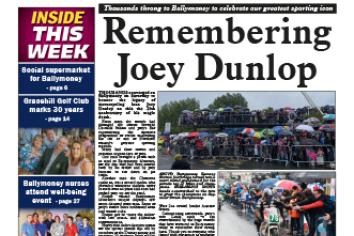 Ballymoney Chronicle in shops now!