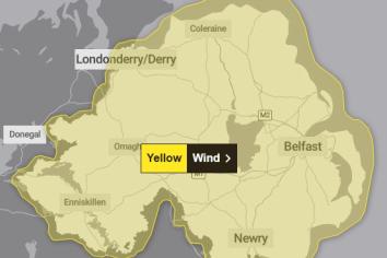 Met Office issues yellow weather warning