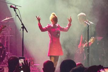 Transvision Vamp on way to Belfast