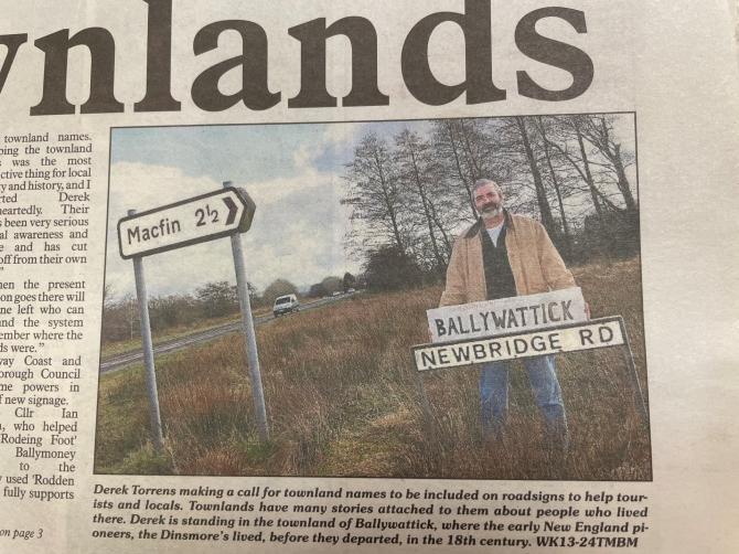 Save our townlands - 300 new townland signs would be 'fantastic' for visitors and locals alike 